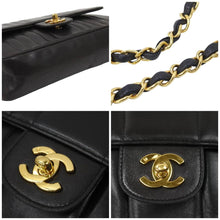画像をギャラリービューアに読み込む, CHANEL シャネル マドモアゼル シングルフラップ チェーンショルダーバッグ 25番台 ラムスキン ブラウン 良品 中古 46236