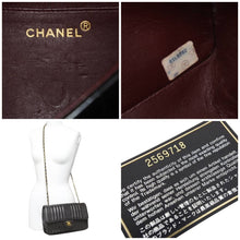 画像をギャラリービューアに読み込む, CHANEL シャネル マドモアゼル シングルフラップ チェーンショルダーバッグ 25番台 ラムスキン ブラウン 良品 中古 46236