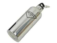Load image into Gallery viewer, 新品未使用 PRADA プラダ ウォーターボトル タンブラー 水筒 三角ロゴプレート 500ml ステンレス シルバー ブラック 46244