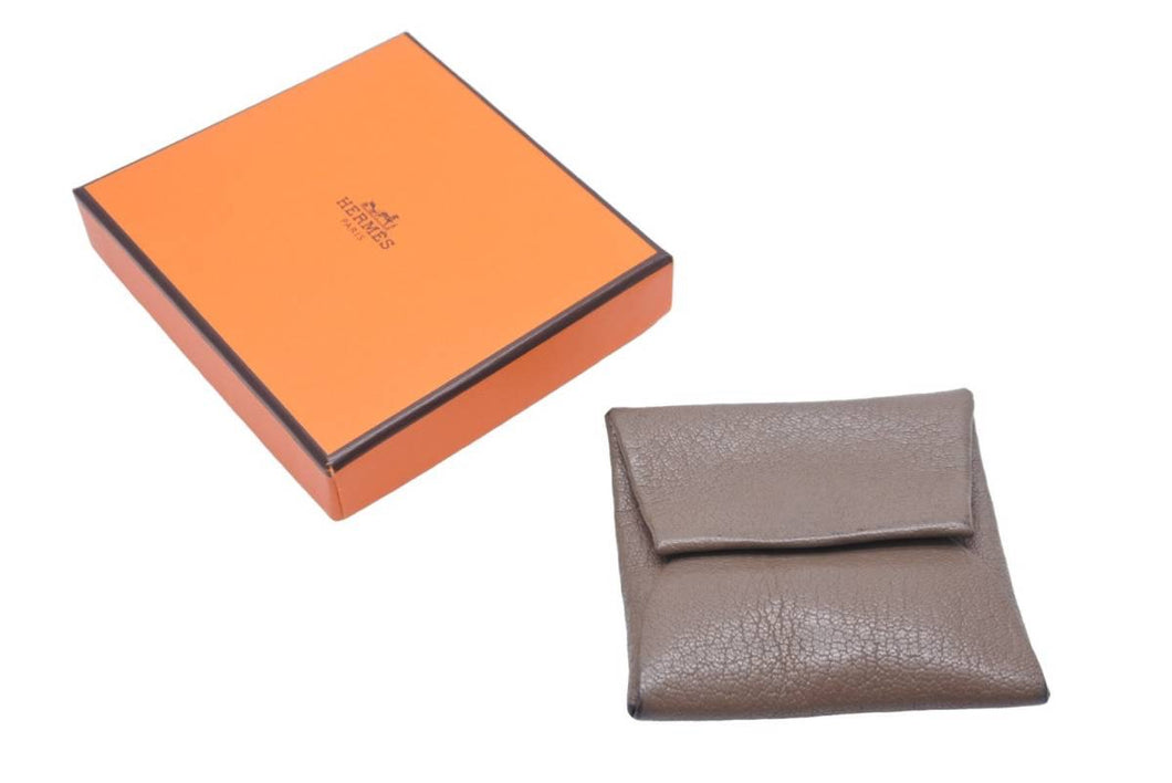 新品 HERMES エルメス バスティア エトゥープ