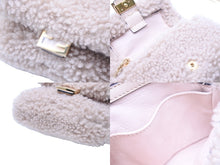 画像をギャラリービューアに読み込む, FENDI フェンディ ショルダーバッグ 7AR844 ナノバゲット ベージュ ゴールド金具 ショルダーストラップ付 美品 中古品 46263