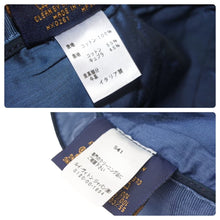 画像をギャラリービューアに読み込む, LOUIS VUITTON ルイヴィトン キャスケットモノグラム レガシー 帽子 キャップ コットン ブルー ブラウン サイズ60 美品 中古 46276