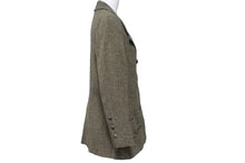 画像をギャラリービューアに読み込む, 極美品 CHANEL シャネル 97AW ダブル ジャケット ブラウン ココマーク ロゴ アウター P09585V05959 サイズ44 中古 46278