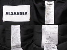 画像をギャラリービューアに読み込む, JILSANDER ジルサンダー ジッパーボンバージャケット イタリア製 コットン ブラック シルバー金具 サイズ48 美品 中古 46342