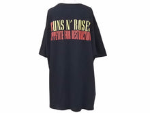 画像をギャラリービューアに読み込む, FOG FEAR OF GOD フィアオブゴッド ガンズアンドローゼス Tシャツ バンド ブラック トップス プリント サイズL 中古 46349