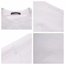 画像をギャラリービューアに読み込む, Louis Vuitton ルイヴィトン Tシャツ 半袖シャツ Tシャツ ホワイト 白 モノグラム XXL 21SS HIY49W 美品 中古 46361