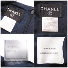 画像をギャラリービューアに読み込む, CHANEL シャネル ツイードワンピース ココマークボタン P18627V10570 01A サイズ36 マルチカラー 美品 中古 46392