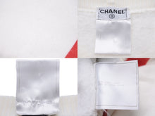 画像をギャラリービューアに読み込む, CHANEL シャネル マドモアゼル トレーナー スウェット トップス ボーダー 01A ホワイト レッド 良品 中古 46393