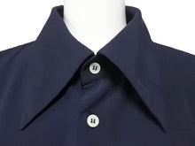 Load image into Gallery viewer, COMME des GARCONS コムデギャルソン GT-B027 シャツ フィット 長袖 サイズ M ネイビー 紺 中古 46401