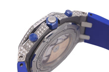 画像をギャラリービューアに読み込む, AUDEMARS PIGUET オーデマピゲ ロイヤルオーク オフショアクロノ ブルー 26470ST.00.A030CA フルダイヤ 美品 中古 46408