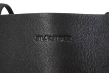 画像をギャラリービューアに読み込む, 極美品 JIL SANDER ジルサンダー フォンケース ショルダーバッグ レザー ブラック ロゴ 携帯ケース スマホケース 中古 46424