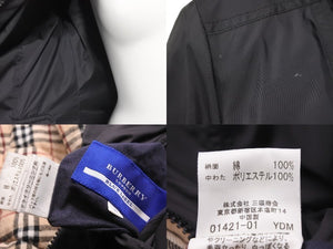 BURBERRY バーバリー ノヴァチェック リバーシブル ダウンジャケット ブルーレーベル FCF24 526 43 サイズ40 美品 中古 46425