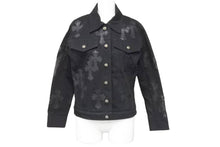 画像をギャラリービューアに読み込む, クロムハーツ Chrome Hearts ヴィンテージ レディース サイズM クロスパッチ付きデニムジャケット 美品 中古 46441