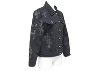 画像をギャラリービューアに読み込む, クロムハーツ Chrome Hearts ヴィンテージ レディース サイズM クロスパッチ付きデニムジャケット 美品 中古 46441