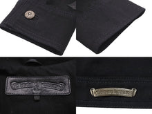 画像をギャラリービューアに読み込む, クロムハーツ Chrome Hearts ヴィンテージ レディース サイズM クロスパッチ付きデニムジャケット 美品 中古 46441