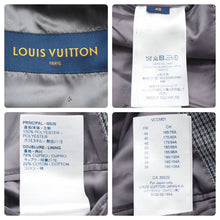 画像をギャラリービューアに読み込む, LOUIS VUITTON ルイヴィトン 20SS RECORD CLUB シガレット ジャケット グレー RM201F SQU HIFJ5E サイズ48 美品 中古 46443