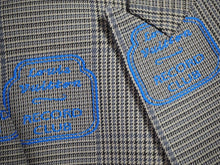 画像をギャラリービューアに読み込む, LOUIS VUITTON ルイヴィトン 20SS RECORD CLUB シガレット ジャケット グレー RM201F SQU HIFJ5E サイズ48 美品 中古 46443