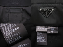 画像をギャラリービューアに読み込む, 極美品 PRADA プラダ 21AW リナイロン ディテール フリース ジャケット UJL189_1YFJ_F0806_S_212 ブラック サイズXL 中古 46445