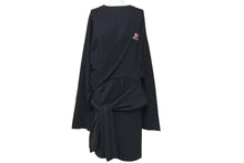 画像をギャラリービューアに読み込む, 極美品 BALENCIAGA バレンシアガ GYM WEAR 長袖 Tシャツ ブラック ドッキング 626247 TIVD9 トップス サイズL 中古 46450