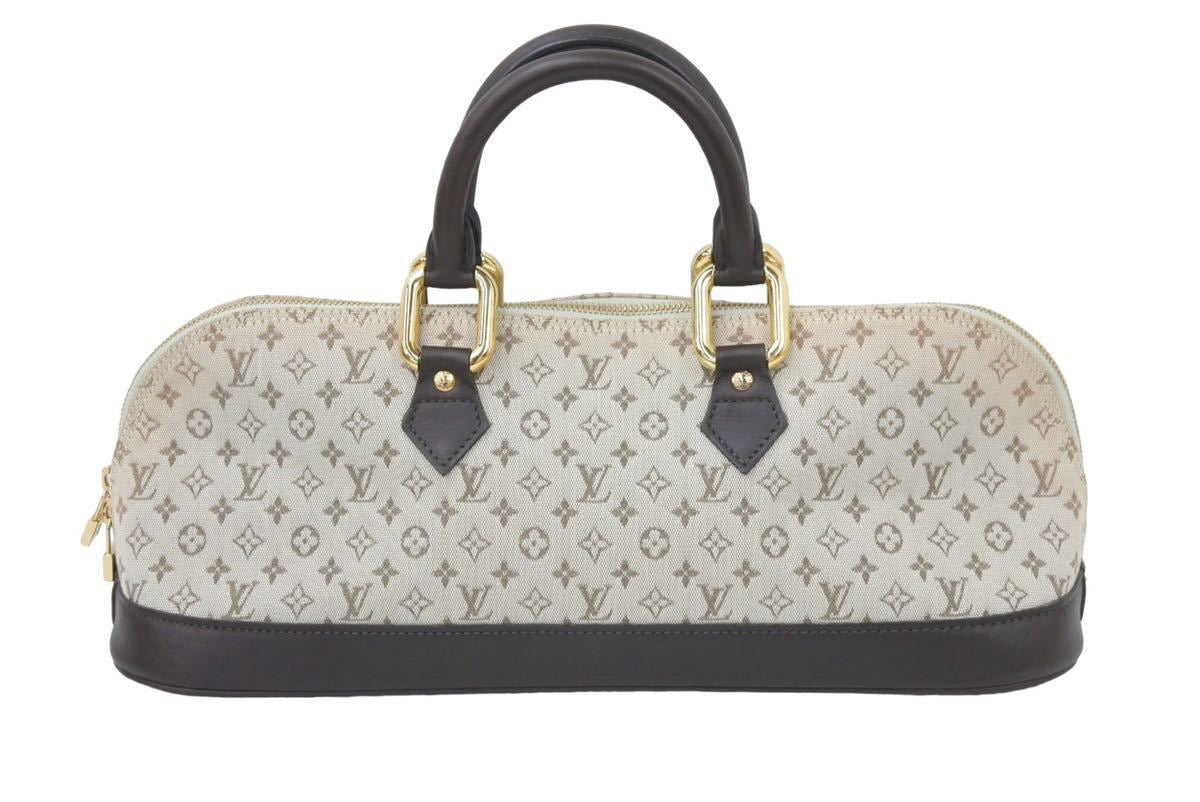 LOUIS VUITTON ルイヴィトン モノグラム ミニ アルマロン ブラウン