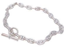 Load image into Gallery viewer, 極美品 HERMES エルメス シェーヌダンクル ネックレス MM 36コマ 107.5g 新刻 シルバー925 中古 46530