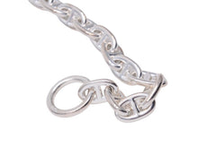 Load image into Gallery viewer, 極美品 HERMES エルメス シェーヌダンクル ネックレス MM 36コマ 107.5g 新刻 シルバー925 中古 46530