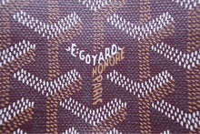 画像をギャラリービューアに読み込む, 新品同様 GOYARD ゴヤール Plumet プリュメ ショルダーバッグ 斜めがけポシェット ストラップ無し PVC レザー ボルドー 中古 46540