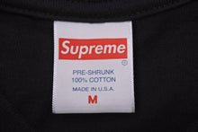 Load image into Gallery viewer, Supreme シュプリーム Swarovski スワロフスキー Box Logo ボックスロゴ Tee Black Tシャツ 半袖 ブラック M 新品同様 中古 46546