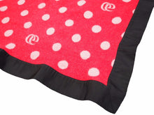 画像をギャラリービューアに読み込む, GUCCI グッチ ヒグチユウコ コラボ キャット ドット GG柄 ブランケット 並木店限定 ウール 大判 ピンク レッド 良品 中古 46552