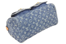画像をギャラリービューアに読み込む, LOUIS VUITTON ルイヴィトン ハンドバッグ ネオスピーディ モノグラムデニム デニム M95019 美品 中古 46626
