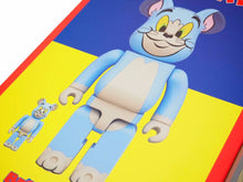 画像をギャラリービューアに読み込む, BE@RBRICK TOM Classic Color 100％ &amp; 400% TOM AND JERRY MEDICOM TOY ベアブリック トムとジェリー 46639