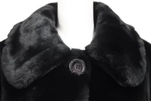 画像をギャラリービューアに読み込む, FENDI フェンディ ファーコート ジャケット 31.534519 04042 アクリル ポリエステル ブラック ブラウン 美品 中古 46649