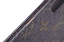 画像をギャラリービューアに読み込む, LOUIS VUITTON ルイ・ヴィトン モノグラム iPhoneX/XS スマホケース ブラウン 小物 ロゴ 中古 46723