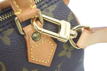 画像をギャラリービューアに読み込む, LOUIS VUITTON ルイヴィトン ミニスピーディ ハンドバッグ モノグラム ブラウン レザー M41534 美品 中古 46754