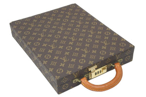 激レア LOUIS VUITTON ルイヴィトン ヴィンテージ アタッシュケース 縦型 モノグラム ダイヤル式 072で開錠 美品 中古 46757  – Casanova Vintage