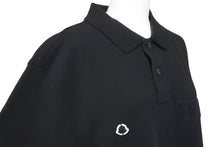 画像をギャラリービューアに読み込む, MONCLER モンクレール FRAGMENT フラグメント MAGLIA POLO MANICA CORTOA E109U8300350 8456 L ブラック 中古 46081