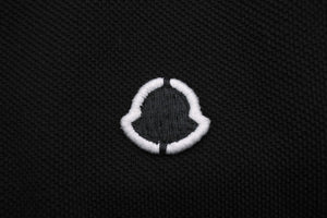 MONCLER モンクレール FRAGMENT フラグメント MAGLIA POLO MANICA CORTOA E109U8300350 8456 L ブラック 中古 46081