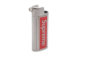 SUPREME シュプリーム 19SS Metal Lighter Holster メタルライターホルスター ケース シルバー レッド 中古 46810