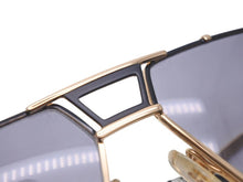 画像をギャラリービューアに読み込む, CAZAL カザール サングラス メガネ アイウェア メタル プラスチック ゴールド ブラック 美品 中古 46943