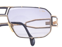 画像をギャラリービューアに読み込む, CAZAL カザール サングラス メガネ アイウェア メタル プラスチック ゴールド ブラック 美品 中古 46943