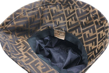 Load image into Gallery viewer, FENDI フェンディ バケットハット 帽子 ヘッドウェア ズッカ柄 総柄 イタリア製 コットン ブラウン 美品 中古 46955