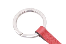 Load image into Gallery viewer, 極美品 HERMES エルメス チャーム キーケース ベースボール C刻 ヴォーエヴァーカラー ブルーマルテ ルージュカザック 中古 46970