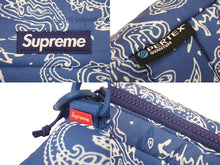 Load image into Gallery viewer, 極美品 Supreme Puffer Side Bag Blue Paisley シュプリーム パファー サイド バッグ ブルーペイズリー 2022AW 2022FW 中古 47005