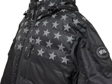 画像をギャラリービューアに読み込む, CANADA GOOSE カナダグース Ron Herman ロンハーマン スター切り替えダウンジャケット ナイロン サイズL 美品 中古 47056