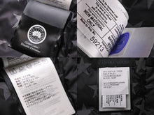 画像をギャラリービューアに読み込む, CANADA GOOSE カナダグース Ron Herman ロンハーマン スター切り替えダウンジャケット ナイロン サイズL 美品 中古 47056