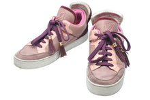 Load image into Gallery viewer, LOUIS VUITTON KANYE WEST ルイヴィトン カニエウェスト コラボレーションスニーカー ブラウン ピンク ゴールド 美品 中古 47067