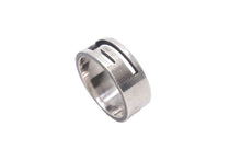 画像をギャラリービューアに読み込む, GUCCI グッチ 指輪 リングGマーク Gマーク YBC032660 YBC032661 日本サイズ１４号 ジュエリー 中古 47082