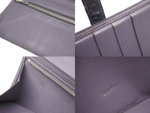 Load image into Gallery viewer, HERMES エルメス ベアン スフレ グレー □Q刻印 シルバー金具 長財布 美品 中古 47108