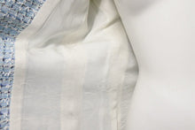 画像をギャラリービューアに読み込む, 新品同様 CHANEL シャネル LA PAUSA ファンタジーツイードジャケット ランウェイ P60346V45916 ライトブルー サイズ34 中古 47133