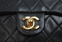 画像をギャラリービューアに読み込む, CHANEL シャネル ショルダーバッグ ミニマトラッセチェーンショルダー 1番台 ブラック ラムスキン ゴールド金具 美品 中古 47159